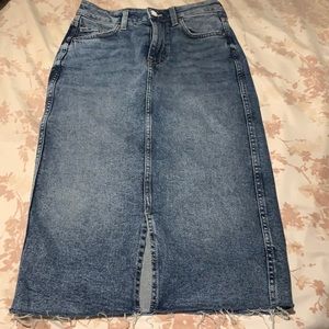 H&M denim skirt